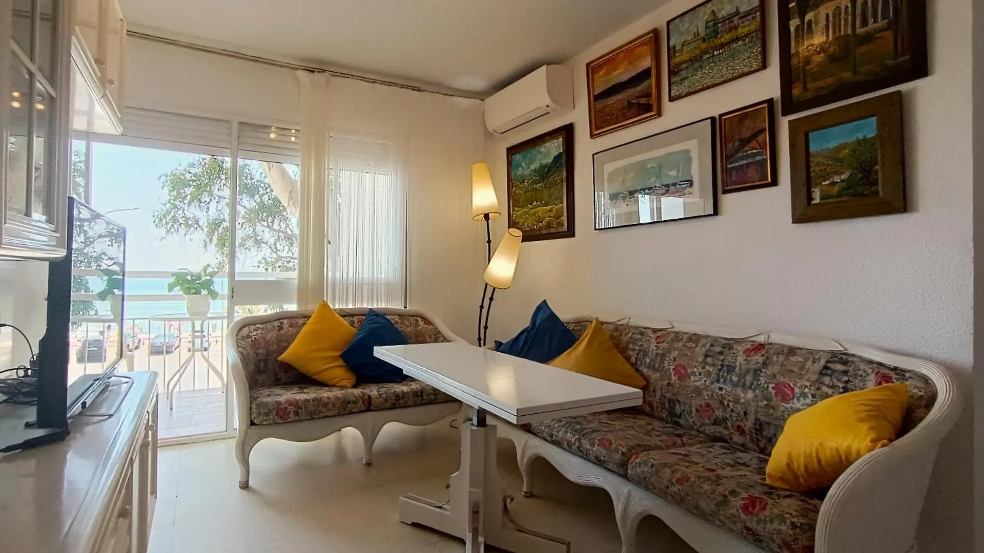 アパート Apartamento Frente Al Mar Con Vistas Al Oceano Atlantico イスラ・クリスティナ